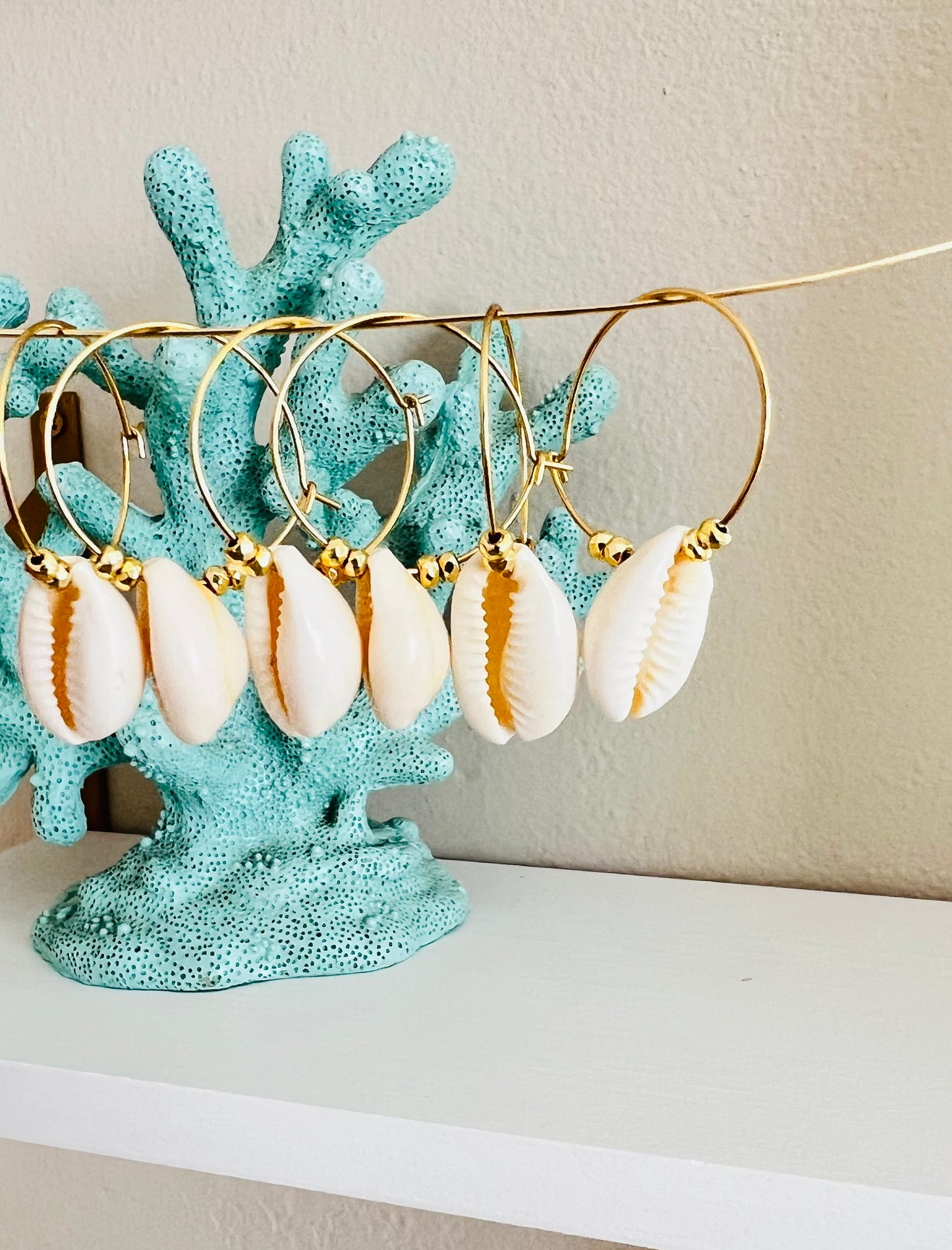 COWRIE HOOPS