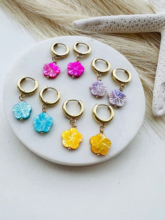 TROPI-FLOWER EARRINGS